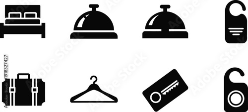 Urban Micromobility Safety Gear and Electric Scooter Protection Icons