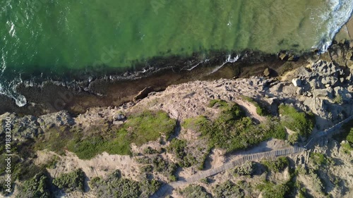 Aerial Drone View of Plettenberg Bay South Africa – Scenic Coastline and Turquoise Ocean
