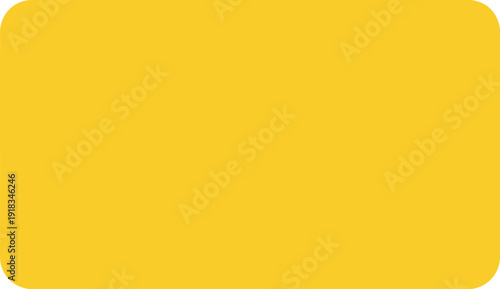 Blank yellow rectangle with rounded corners for background or message