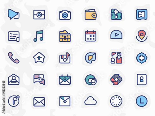 A simple, clean podcasting icon on a soft background. Ideal for digital media, music platforms, or representing audio content and storytelling.