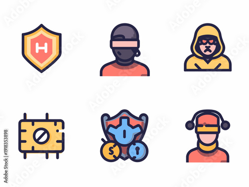 A minimalist illustration symbolizing connection, problem-solving, and integration. Ideal for concepts relating to teamwork, strategy, or completing c