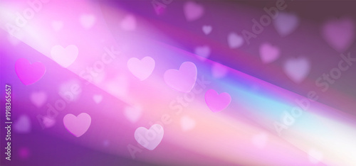 Soft heart shaped light effect with pink flares, glow, and subtle shine. Romantic overlay for Valentine’s Day, love designs, or wedding projects.
