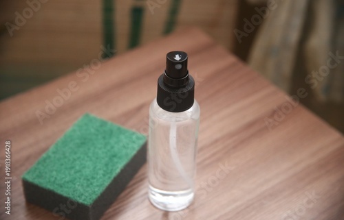 close up of a bottle of water