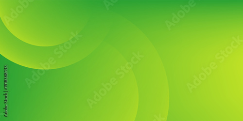 Abstract green banner background. Graphic design banner pattern background template with dynamic curve shapes