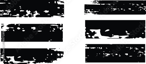 Black and white abstract organic shapes and lines irregular shapes