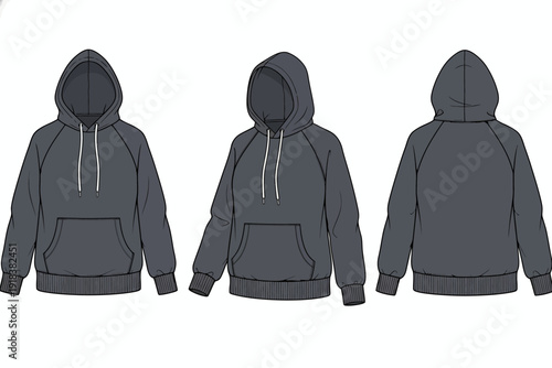 Fashion, Apparel, Illustration, Creative, Modern Style, Dynamic Viewpoint