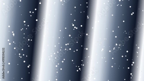 Abstract Gradient Snowfall Pattern Background with Shining Light Effect for Winter Season