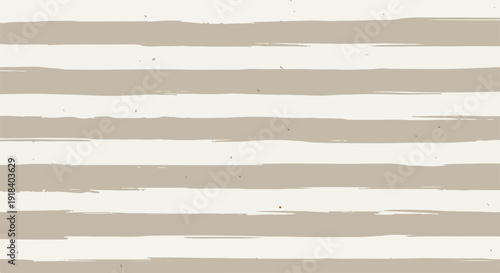 Motif de rayures horizontales beige et blanc avec des bords irréguliers et une texture subtile.