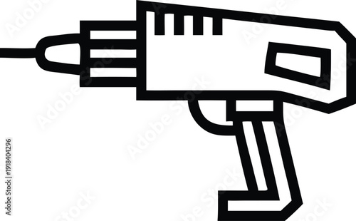 Modern ergonomic power drill with a sleek design for diverse home improvement projects