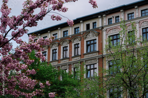 old house in the city