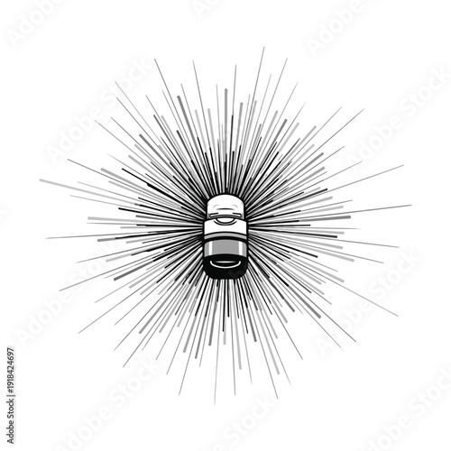 Newtons Cradle Metal Balls Kinetic Energy.