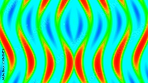 Colorful Abstract Fluid Dynamics Pattern for Digital Art