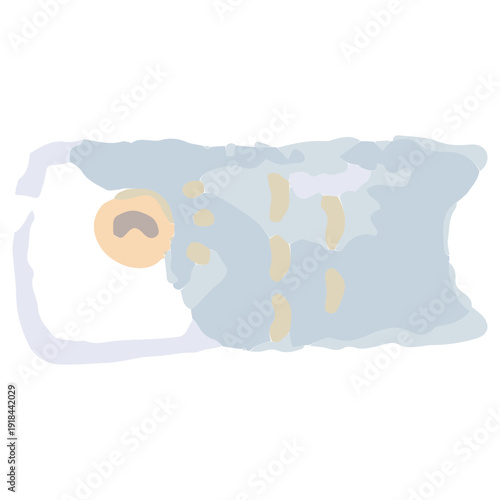 幼稚園・保育園向け 5月のやさしい水彩挿絵イラストシリーズ｜鯉のぼり（子どもの日）｜May Gentle Watercolor Koinobori for Children’s Day