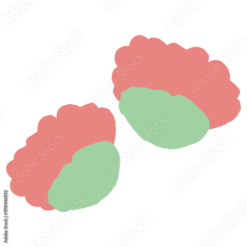 5月の園だよりに使いやすい シンプル手描きイラストカットシリーズ｜カーネーション（母の日）｜May Simple Hand-Drawn Illustration Cut Series for Preschool Newsletter | Carnation (Mother's Day)