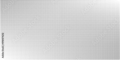 Abstract gradient halftone wave dotted textured pattern. Retro comic pop art backdrop with halftone dots design. Vintage backdrop for comic superhero text, speech bubble, message. Vector ilustration