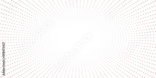 Seamless geometric pink and white vector background. Modern ornament with dotted elements. Geometric abstract pattern