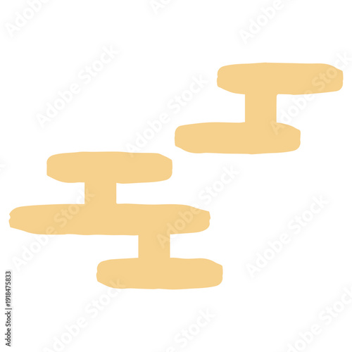 5月、五月、子どもの日、端午の節句、コマ、独楽、日本の遊び、伝統遊び、春、初夏、園だより、おたより、月報、掲示物、挿絵、カットイラスト、手描き、シンプル、ベタ塗り、幼稚園、保育園、May, spinning top, Children's Day, traditional toy, spring, early summer, preschool, kindergarten, newsletter,