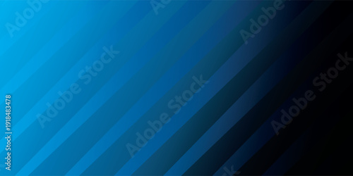 Abstract Blue and Black Geometric Pixelated Gradient Background.