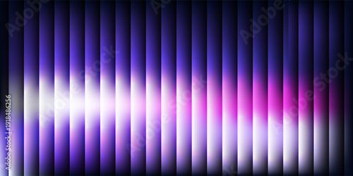 This abstract background features a mesmerizing gradient of purple, pink, and blue hues, creating a vibrant and dynamic visual effect. The stripes pattern adds texture and 