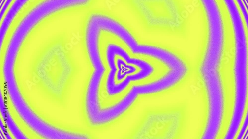 Colorful Abstract Heart Pattern with Neon Glow for Visual Design