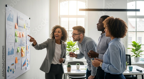 business people working together in office