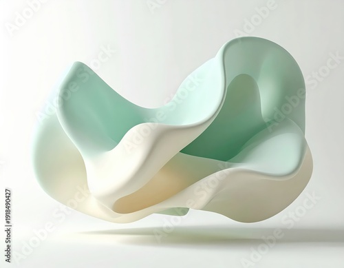 抽象的な流体アート