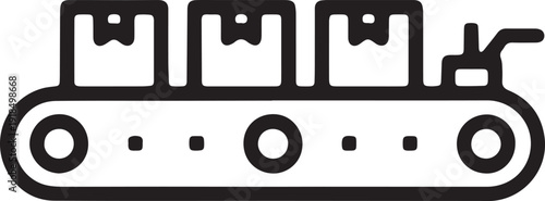 Art & Illustration, Digital Wallet Line Icon for Online Payments and Finance