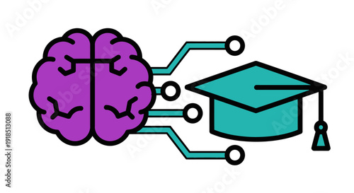 Education Concept Featuring Brain