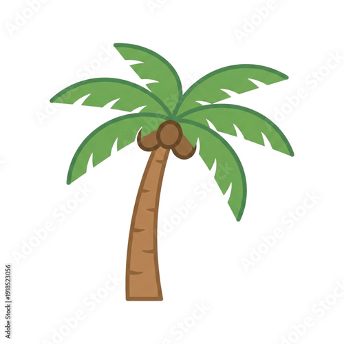 Coconut Palm Tree Icon