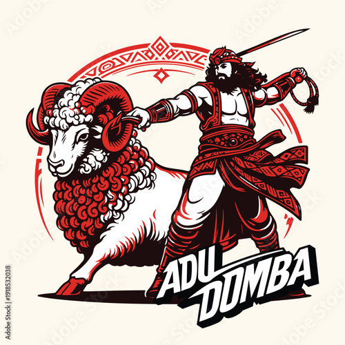 
Adu domba indonesian sheep fighting tradition