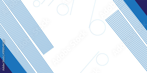 Modern Blue Diagonal Striped Background Template for Corporate Presentation, Banner, and Marketing Materials