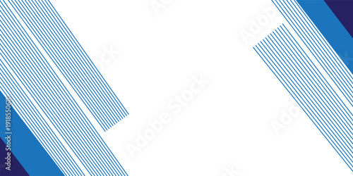 Modern Blue Diagonal Striped Background Template for Corporate Presentation, Banner, and Marketing Materials