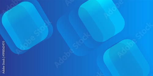 Abstract blue background with diagonal lines. Dynamic shapes composition. Vector illustration