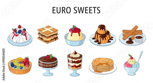 set of birthday icons