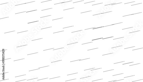 Diagonal stripes of dots are arranged, simulating cyberpunk rain.