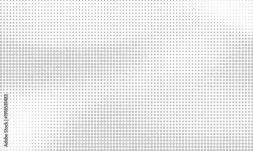 Abstract halftone pattern with circles and dots for a modern graphic design background