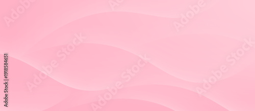 Abstract colorful pink curve background, pink beauty dynamic wallpaper with wave shapes. Template banner background for beauty products, sales, ads, pages, events, web, and others