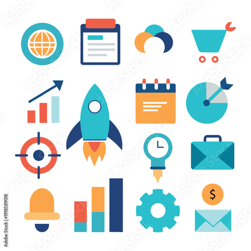 Digital Business ( icons)