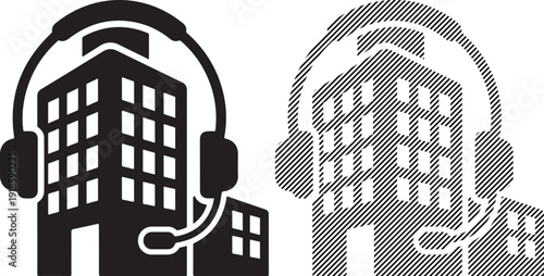 Building with Headphones and Microphone