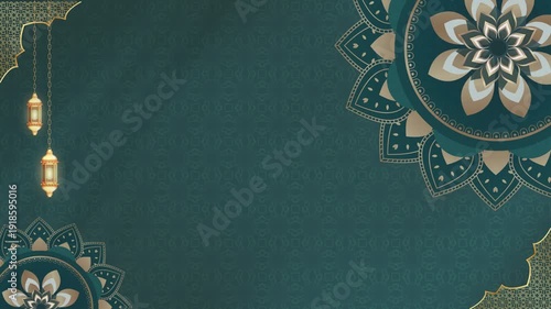 Left To Right Luxe Ramadan Background Serving Elegant Vibes