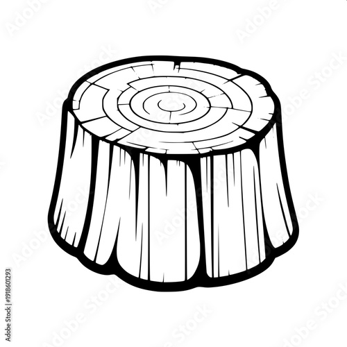 High contrast monochrome forestry worker collection, tree climbing, sawing logs, chopping wood, flat vector design