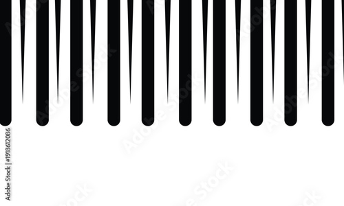 Straight speed lines repeating pattern. Black and white vertical stripes lines. Abstract fast effect texture.