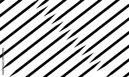 Straight speed lines repeating pattern. Black and white vertical stripes lines. Abstract fast effect texture.