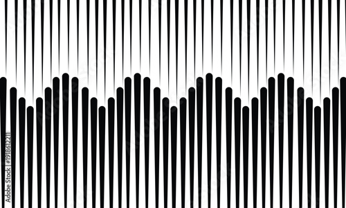 Diagonal speed lines background. Comic book explosion lines wallpaper. Abstract black and white flash frame design.