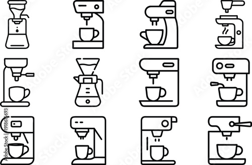 A set of funny cartoon people and icons featuring a business man design in a 3d vector illustration style with Japanese kanji symbols and patterns