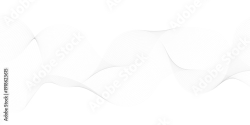 Dynamic flowing wave lines design element. Futuristic technology and sound wave pattern. Modern abstract glowing wave lines. Smooth curved wave lines. 