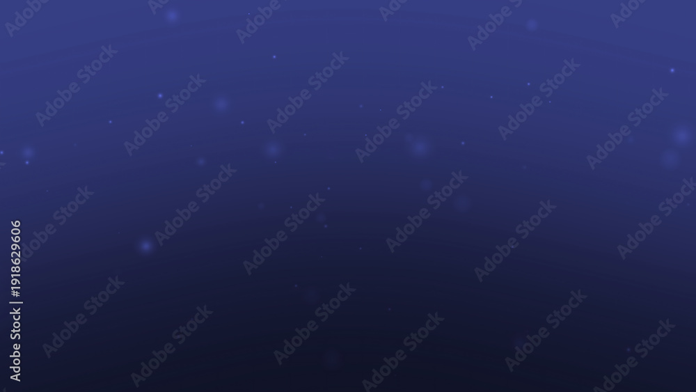 Obraz premium Blue Gradient Background With Soft Glowing Particles And Depth Effect