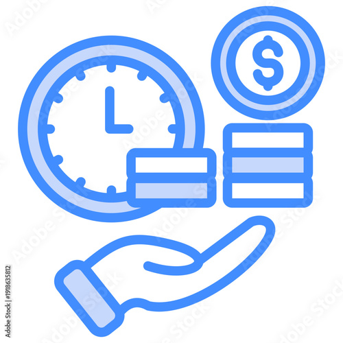 Time Is Money Icon
