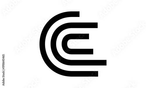 Abstract Letter C Logo Design	
