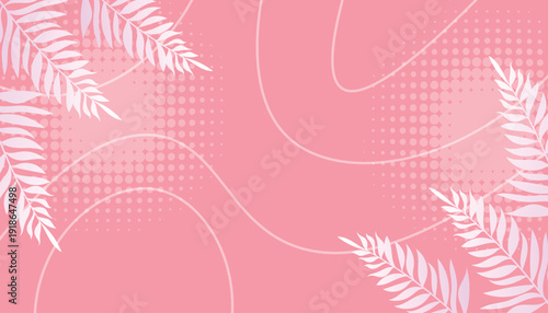 tropical leaves background